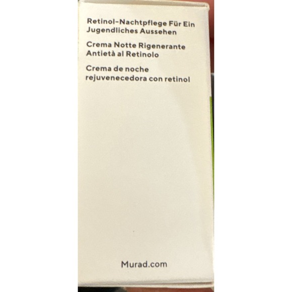 Murad Resurgence‎ Retinol Youth Renewal Night Cream Travel Mini 0.25oz 7.5ml NIB - Picture 5 of 7